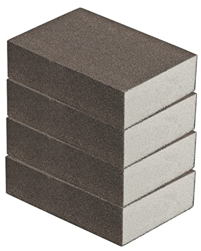 Schleifschwamm 4er Set robuste Körnung K60-220 DIY Handschleifer für viele Materialien geeignet hochwertiger Handschleifklotz Schleifklotz Schleifblock Schleifschwamm 4er Set robuste Körnung K60-220 DIY Handschleifer für viele Materialien geeignet hochwertiger Handschleifklotz Schleifklotz Schleifblock von iHS Range
