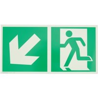 R-Schild,Rett-weg li ab 30x15cm,Alu,nachl. R-Schild,Rett-weg li ab 30x15cm,Alu,nachl. von FP