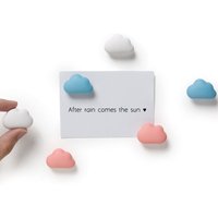 Magnete Dekomagnete Wolken Rosa Weiß Blau Kühlschrankmagnet 3 X 2 cm 6 Stück von IHermine