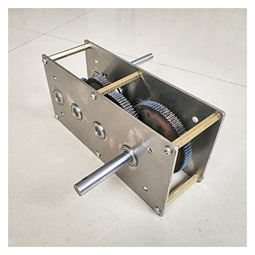 Handkurbel-Generator-Geschwindigkeitserhöhungsgetriebe kann angepasst werden Windhydraulik-Getriebesatz Getriebeuntersetzungsgetriebe Einfach zu bedienen für Anfänger und Profis (Color : 1 to 22Gear von IIGEN