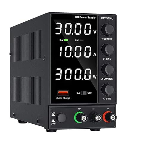 IIGEN Einstellen der DC-Stromversorgung, einstellbare Laborbank-Stromquelle, 30 V, 10 A, 60 V, 5 A, AC-Schaltung, stabilisierte Bankquelle(DPS1203U 120V 3A) von IIGEN