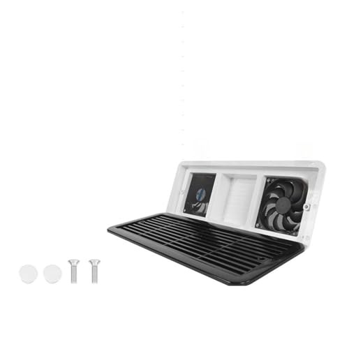 Wohnmobil-Entlüftungsventilator, RV-Modifikationszubehör, Lüftungsventilator, Seitlich Montierter Luftauslass, Wohnwagen, Seitlicher Abluftventilator, Kühlschrank, Wärmeableitung, Wasserdichter Anschl von IIGEN