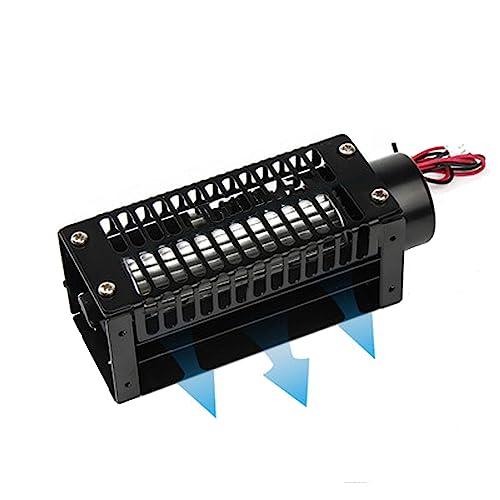 IINCOOY Querstromventilator, Gleichstrom, Querstromventilator, DC 24 V, Kleiner Trommelventilator, Luftschleier, Streifen-Luftschleier von IINCOOY