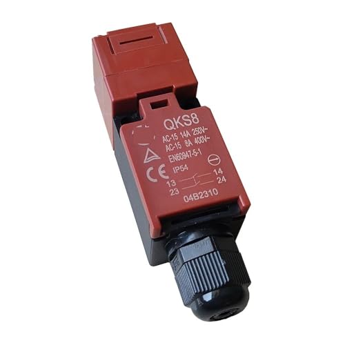 Door Switch with Disconnect-Type of Control Key AC-15 14A 250V 8A 400V EN60947-5-1 QKS8 IINKUEYK(2NO M16) von IINKUEYK