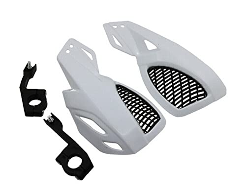 IITA handschützer 22 Mm 7/8 "Universal-Motocross-Lenker-Schutz Motorrad-ABS-Fahrrad- handguards Motorrad (Farbe : Weiss) von IITA