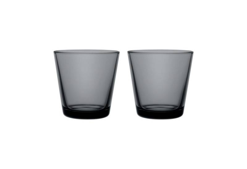 IITTALA Glas Kartio Dunkelgrau 210 ml, Glas von IITTALA