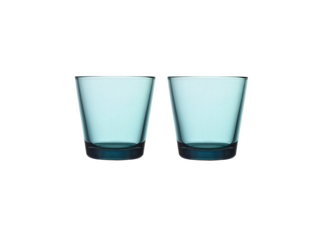 IITTALA Glas Kartio Seeblau 210 ml, Glas von IITTALA