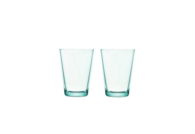 IITTALA Glas Kartio Wassergrün 400 ml, Glas von IITTALA