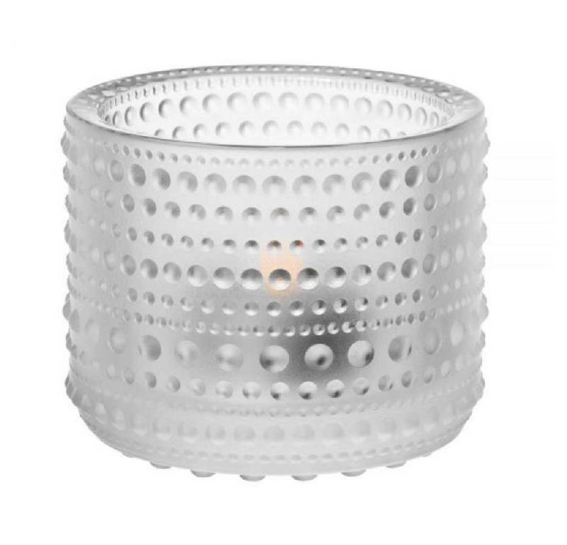 IITTALA Kerzenhalter Teelichthalter Kastehelmi Matt von IITTALA