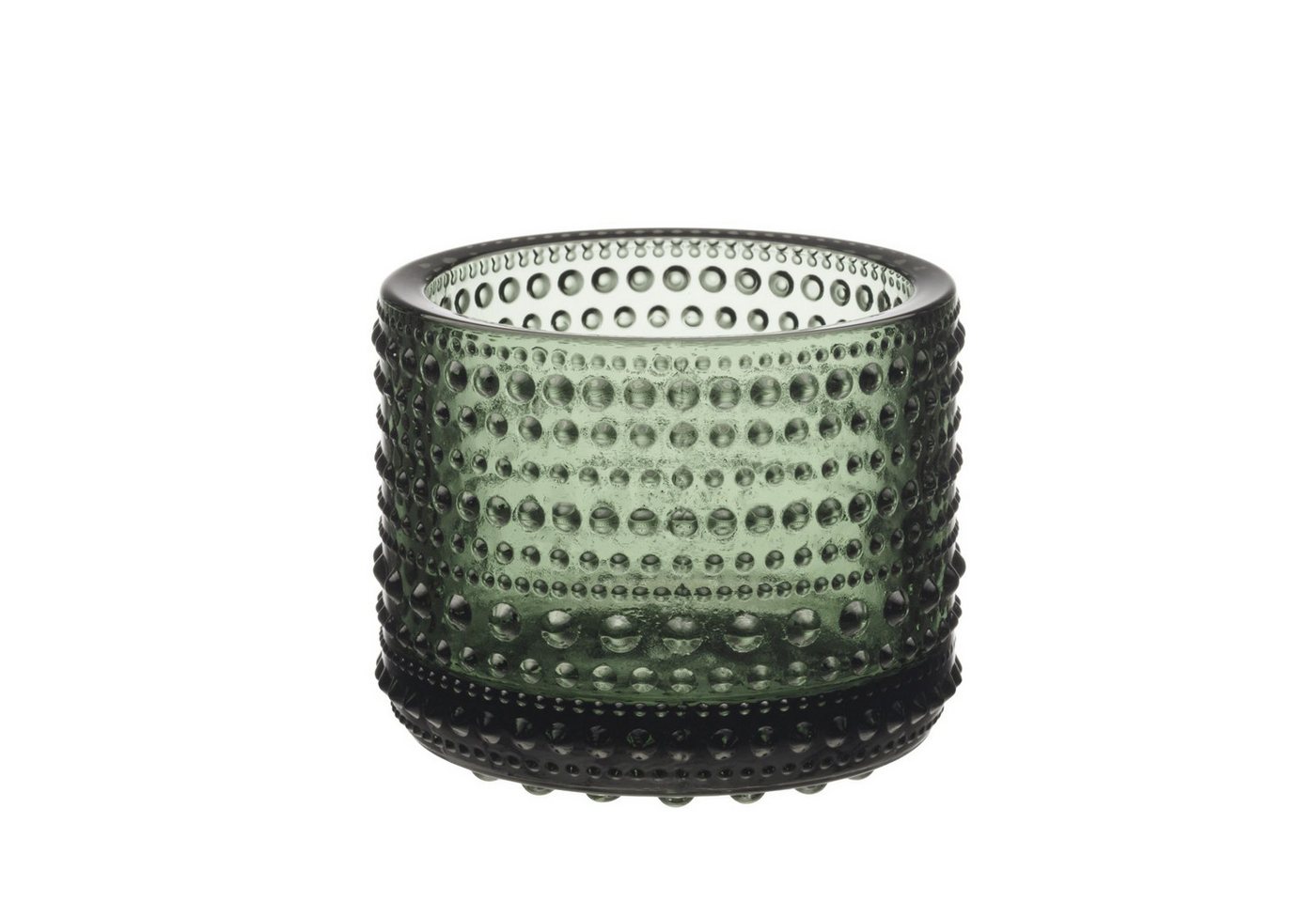 IITTALA Teelichthalter Kastehelmi Tannengrün 6,4 cm von IITTALA