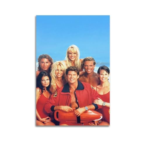 IIWERUW Baywatch Poster auf Leinwand, ästhetisches Cover-Poster, Vintage-Musik und Filme, dekoratives Gemälde für Wohnzimmer, Schlafzimmer, 50 x 75 cm, ungerahmter Stil IIWERUW Baywatch Poster auf Leinwand, ästhetisches Cover-Poster, Vintage-Musik und Filme, dekoratives Gemälde für Wohnzimmer, Schlafzimmer, 50 x 75 cm, ungerahmter Stil von IIWERUW