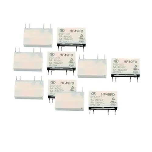 10 Pcs 12VDC 250VAC 5A 4 Terminal NO SPST HF49FD/012-1H11 Power Relay 10 Pcs 12VDC 250VAC 5A 4 Terminal NO SPST HF49FD/012-1H11 Power Relay von IIXUDXMSH
