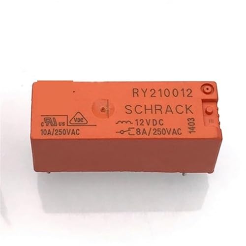 10PCS Relay RY210012 12VDC 5PIN 8A/250VAC von IIXUDXMSH