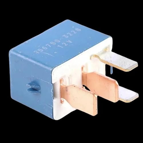1Pcs High Blue Car Relay 12V 20A 4 Pins Automotive Small Relay von IIXUDXMSH
