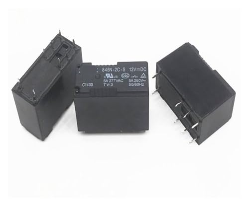1pc 845N-2C-S 12VDC-5A Relay 8pins 1pc 845N-2C-S 12VDC-5A Relay 8pins von IIXUDXMSH