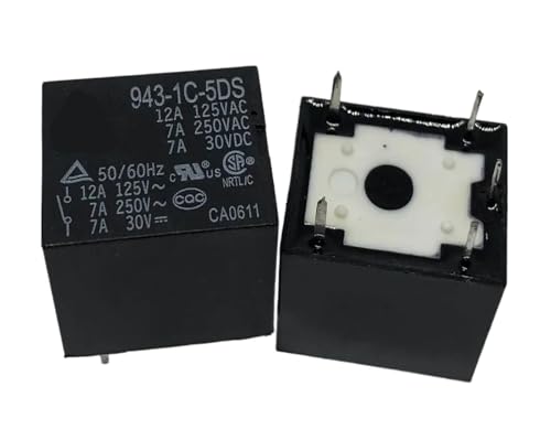1pc 943-1C-5DS 5V (T73C-12V/5V/24V-7A) Relay 5pins von IIXUDXMSH