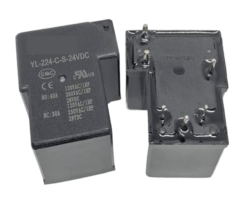 1pc YL-224-C-S-24VDC (T90-1C-6P-12V/24V-40A) Relay 6 pins von IIXUDXMSH