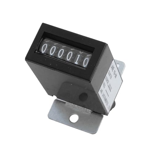 Black DC12V YB-06 6 Digits Lockable Electromagnetic Counter Black DC12V YB-06 6 Digits Lockable Electromagnetic Counter von IIXUDXMSH