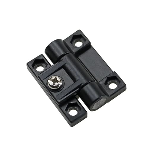Einstellbare Dämpfung Schwarz Kleine Scharnier Schrank Tür Scharnier Nylon Kunststoff Schwarz Scharnier 1Pcs von IJEKINNE