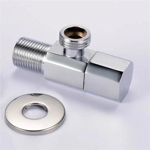 Messing G1/2 Zoll Dreieck Umschaltventil for Badezimmer Eckventil Absperrventil JF1004 1 Stücke von IJEKINNE