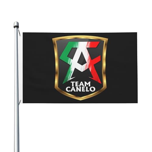Canelo Boxer Alvarez-Flagge, doppelseitig, 90 x 150 cm, strapazierfähiges Polyester, lichtbeständig, Box-Fan-Banner, für den Innen- und Außenbereich von IJHRSFDST