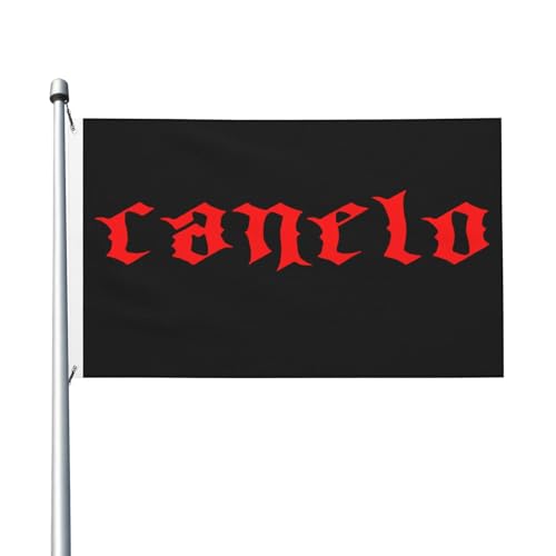 Canelo Boxer Alvarez-Flagge, doppelseitig, 90 x 150 cm, strapazierfähiges Polyester, lichtbeständig, Box-Fan-Banner, für den Innen- und Außenbereich von IJHRSFDST
