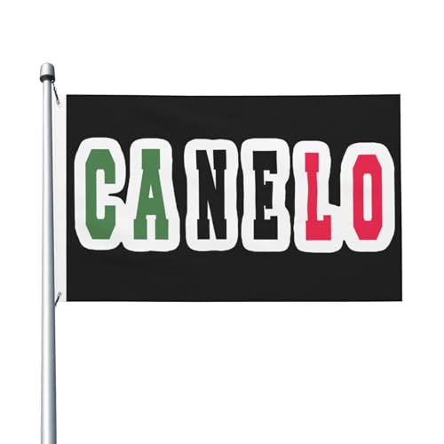Canelo Boxer Alvarez-Flagge, doppelseitig, 90 x 150 cm, strapazierfähiges Polyester, lichtbeständig, Box-Fan-Banner, für den Innen- und Außenbereich Canelo Boxer Alvarez-Flagge, doppelseitig, 90 x 150 cm, strapazierfähiges Polyester, lichtbeständig, Box-Fan-Banner, für den Innen- und Außenbereich von IJHRSFDST