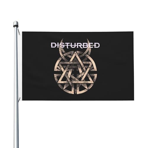 Heavy Metal Band Flag Double-Sided 3x5FT Flag - Rock Music Banner - Concert Tour Merch - Music Fan Room Wall Decor von IJHRSFDST