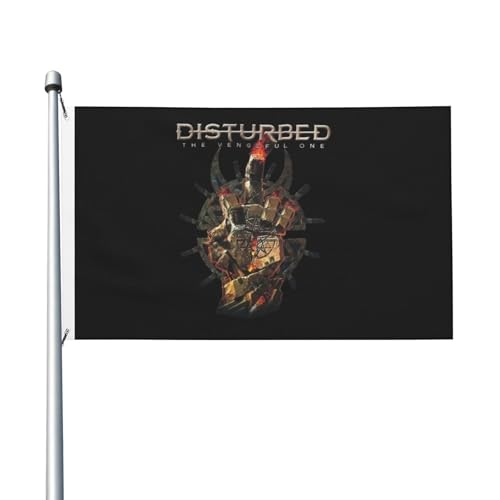 Heavy Metal Band Flag Double-Sided 3x5FT Flag - Rock Music Banner - Concert Tour Merch - Music Fan Room Wall Decor von IJHRSFDST