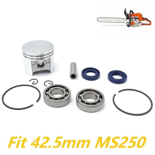 42. 5 -mm -Kolben -Stift -Ring -Kit mit Nadellager und Öldichtung Kurbelwellenkugellager -Set kompatibel mit 025 MS250 MS250 Kettensägen -Ersatzteilen kompatibel 42. 5 -mm -Kolben -Stift -Ring -Kit mit Nadellager und Öldichtung Kurbelwellenkugellager -Set kompatibel mit 025 MS250 MS250 Kettensägen -Ersatzteilen kompatibel von IJOSADON