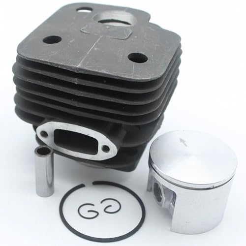 52 mm plattierter Zylinderkolbenstift Ring -Kit kompatibel mit Kettensägenmotormodellen 61 268 272 272K 272XP Motorteile 503758172 Austausch Kompatibel mit von IJOSADON