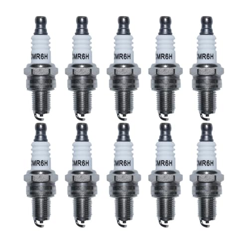 CMR6H Zündkerzenkit 10pcs kompatibel mit FS90 FS100 FS110 FS90R FS100R FS110R 3365 Gartenwerkzeug Teile Schneidermaschine von IJOSADON