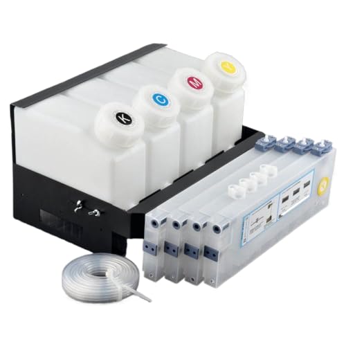 IJOSADON Bulk -Tintensystem Continuous Tinte Versorgungspatronenpatron(White Colors) von IJOSADON
