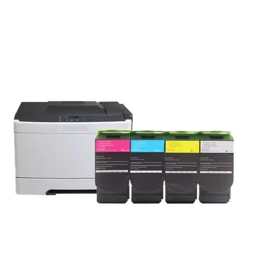 IJOSADON EUR Kompatible Tonerkartusche 70C2HK0 70C2HC0 70C2HM0 70C2HY0 Kompatibel mit CS310 CS410 CS510(70C2HM0 M 3K) von IJOSADON