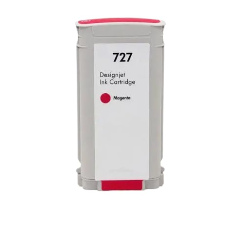 IJOSADON Kompatible Tintenpatrone Kompatibel mit 727 727xl 130/300ml Kompatibel mit DesignJet T920 T930 T1500 T1530 T2500 T2530 Drucker(130ml-M) von IJOSADON