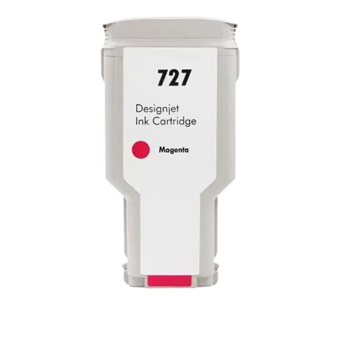 IJOSADON Kompatible Tintenpatrone Kompatibel mit 727 727xl 130/300ml Kompatibel mit DesignJet T920 T930 T1500 T1530 T2500 T2530 Drucker(300ml-M) von IJOSADON