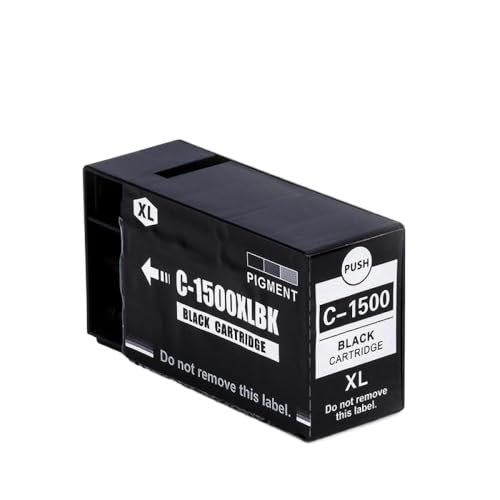 IJOSADON Kompatible Tintenpatrone PGI1500 PGI1500XL PGI-1500XL Kompatibel mit Maxify MB2050 MB2150 MB2350 MB2750 Drucker(Black) von IJOSADON