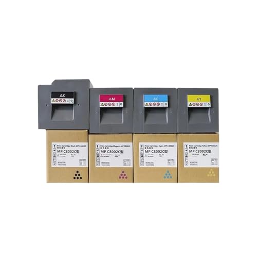 IJOSADON Kompatible Tonerkartusche MPC8002 Farbe Kompatibel mit MPC6502 MPC8002(M-500g) von IJOSADON