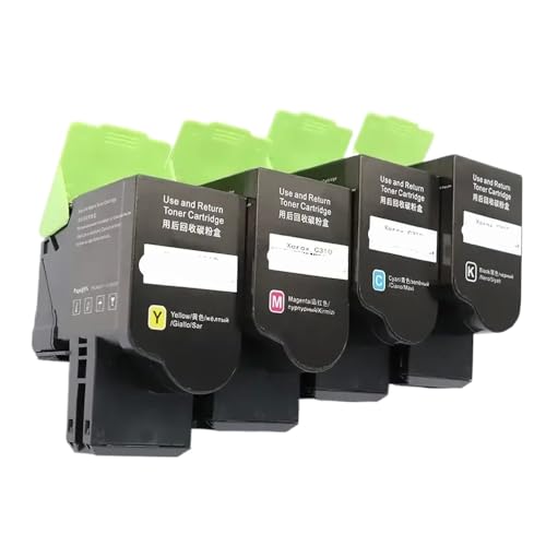 IJOSADON Kompatible Tonerpatronen Kompatibel mit C310 C315 8K 5.5K -Modelle 006R04364 006R04365 006R04366 006R04367 Kompatibel mit C310dni C310dnim C315dni -Printer(1Set BK C M Y) von IJOSADON