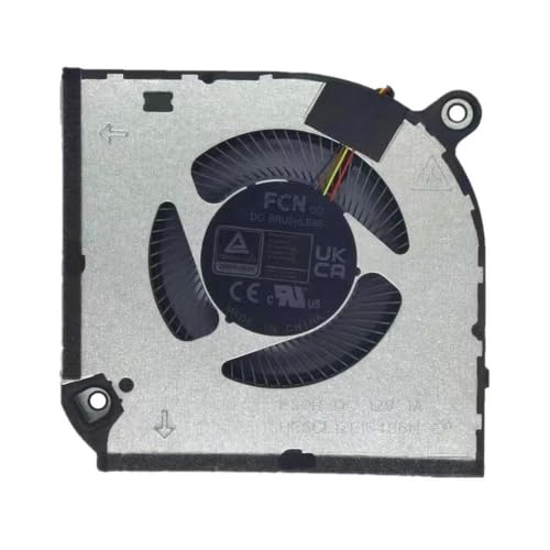 IJOSADON Kompatibler Kühllüfter Kompatibel mit V 15 ANV15-51 ANV15-51-532J N23Q22-Laptops-Ersatzteil DFSCK2115181R FS0S DFSCL12E16486N FS0 Supports CPU- und GPU-Kühlung(GPU Fan) von IJOSADON