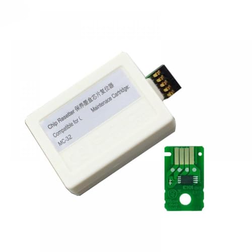 IJOSADON MC-32 Abfall-Tinten-Tank-Chip-Reset-Werkzeug Kompatibel mit kompatible TC-5200 TC-5200M TC-20 TC20 TC5200 Drucker(Resetter W chip) von IJOSADON