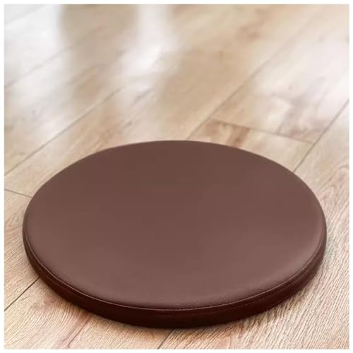 IJQXLA 35 * 35cm Sitzkissen Rund PU-Leder Wasserfest Sitzpolster Memory Schaum Stuhlkissen für Barstuhl Barhocker Sessel Stuhle Bank Kissen Sitzauflage Auflage IJQXLA 35 * 35cm Sitzkissen Rund PU-Leder Wasserfest Sitzpolster Memory Schaum Stuhlkissen für Barstuhl Barhocker Sessel Stuhle Bank Kissen Sitzauflage Auflage von IJQXLA