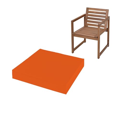 IJQXLA Schaumstoff für Outdoor-Kissen, 40 x 45 cm, Dickes, wasserdichtes Stuhlkissen, Sitzpolster aus Schaumstoff für Küche, Esszimmer, Wohnzimmer und Garten, Terrasse, Rattanmöbel, abnehmbar IJQXLA Schaumstoff für Outdoor-Kissen, 40 x 45 cm, Dickes, wasserdichtes Stuhlkissen, Sitzpolster aus Schaumstoff für Küche, Esszimmer, Wohnzimmer und Garten, Terrasse, Rattanmöbel, abnehmbar von IJQXLA