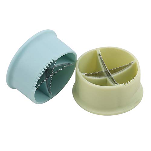 IKAAR 2 Stück Nussknacker Kastanien Clip Kastanienöffner Kastanien Schneider Nussöffner (Blau + Grün) von IKAAR