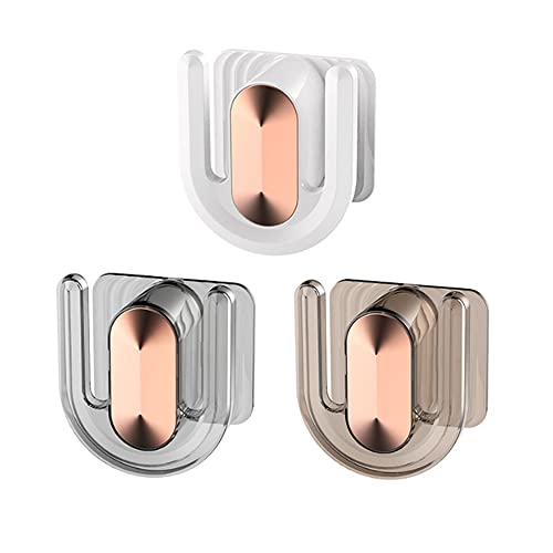 IKAAR 3 Stück Schuhhalter Wand Schuhregal Klein Schuhorganizer Platzsparend Hausschuhregal aus Kunststoff von IKAAR