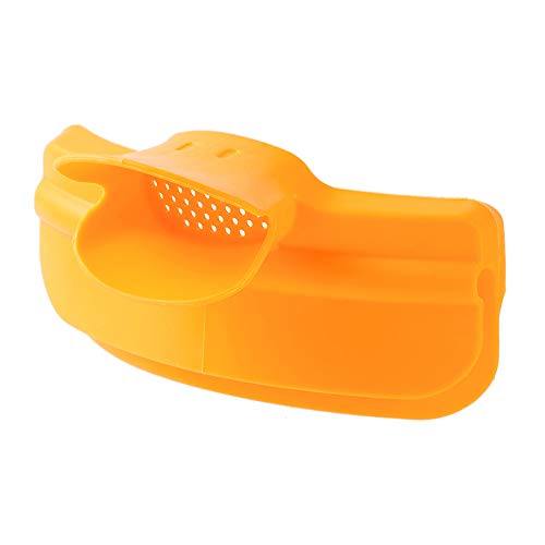 IKAAR Abtropfsieb Abgießhilfe Silikon Clip On Sieb Silikon-Sieb zum Anklipsen, Hitzebeständig für Töpfe Kochtöpfe Pfannen Gelb IKAAR Abtropfsieb Abgießhilfe Silikon Clip On Sieb Silikon-Sieb zum Anklipsen, Hitzebeständig für Töpfe Kochtöpfe Pfannen Gelb von IKAAR