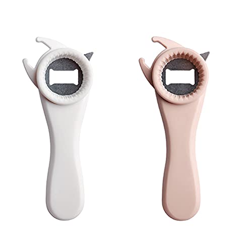 IKAAR Flaschenöffner, Kapselheber mit Silikon Griff zum Öffen von Flaschenverschlüsse, Aufreißdeckel, Bier- und Trinkflaschen von IKAAR