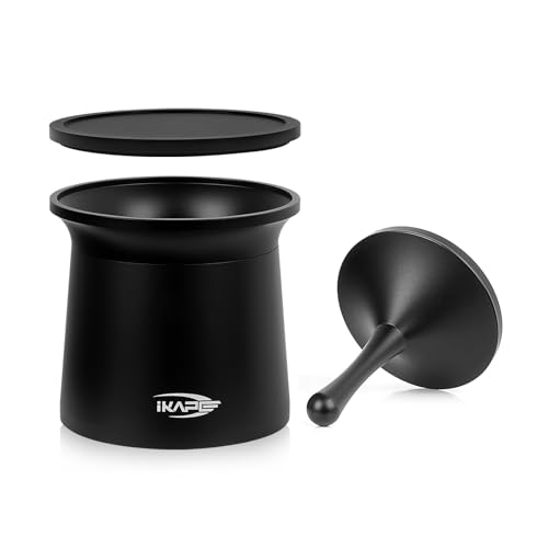 IKAPE 51 mm Espresso-Pulver-Empfänger, Kaffeepulver-Behälter, geeignet für 51 mm Siebträger IKAPE 51 mm Espresso-Pulver-Empfänger, Kaffeepulver-Behälter, geeignet für 51 mm Siebträger von IKAPE