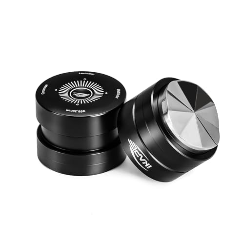 IKAPE Espresso-Kaffee-Verteiler, 53,3 mm, Doppellager und Hochgeschwindigkeitsverteiler, adaptive Höhe, Kaffee-Nivellierer für 54 mm Siebträger von IKAPE