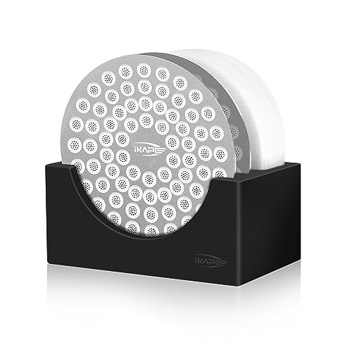 IKAPE Espresso-Kaffeezubehör, 53 mm Puck-Sieb, 4-teiliges Set mit 2 ultradünnen Puck-Bildschirmen, 200 Papierfiltern und einem Ständerhalter – Erhöhen Sie Ihr Kaffeeerlebnis IKAPE Espresso-Kaffeezubehör, 53 mm Puck-Sieb, 4-teiliges Set mit 2 ultradünnen Puck-Bildschirmen, 200 Papierfiltern und einem Ständerhalter – Erhöhen Sie Ihr Kaffeeerlebnis von IKAPE
